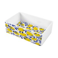 Mikura 76 Lemon Natceramic/white